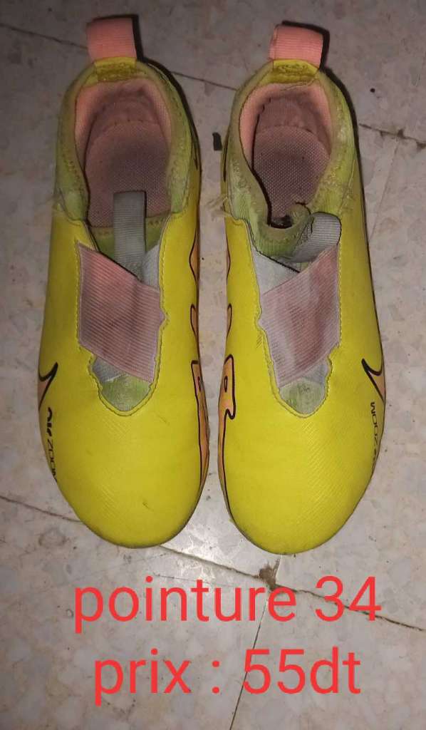Crampons toutes les pointures sont disponibles 