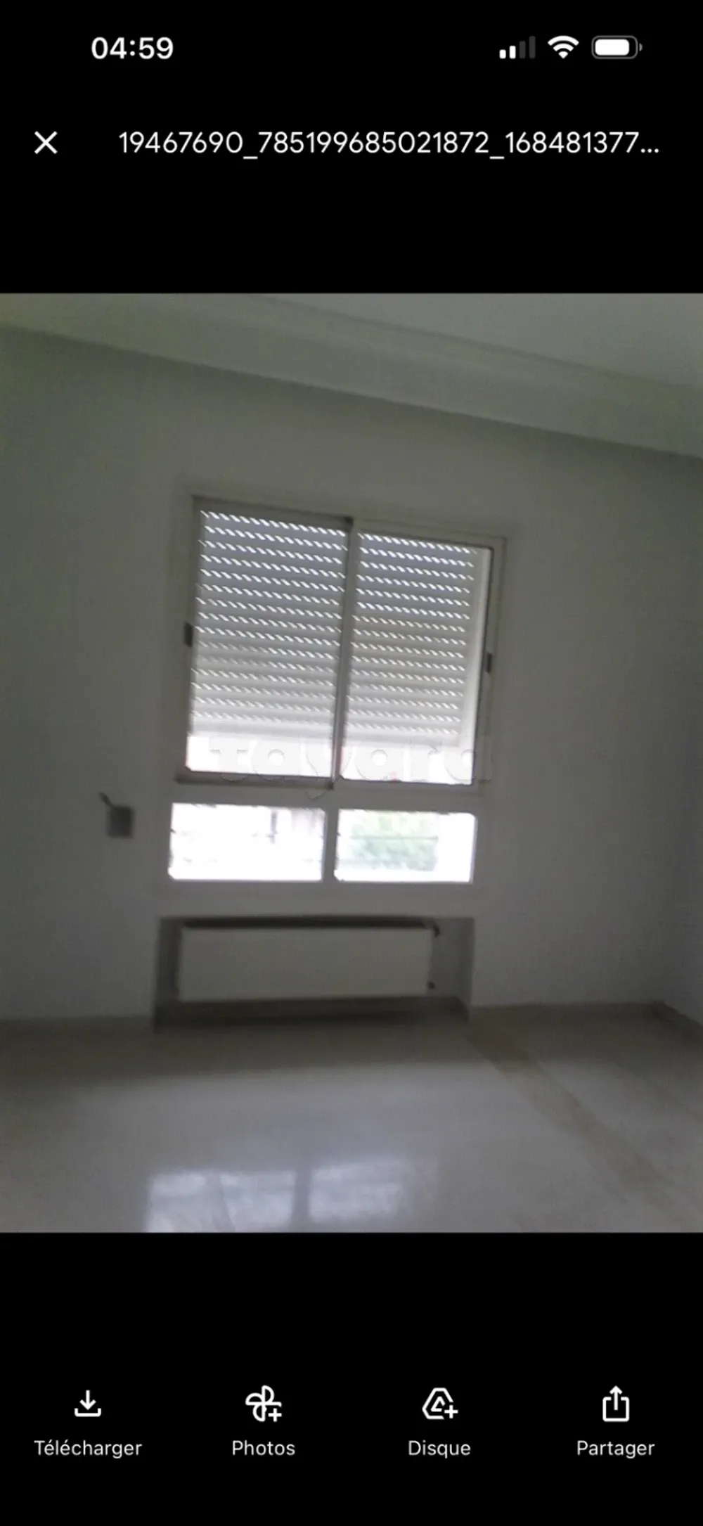 un spacieux appartement s+2 au 2éme étage (avec ascenseur) a loue a bardo 2 prés de pâtisserie ranim