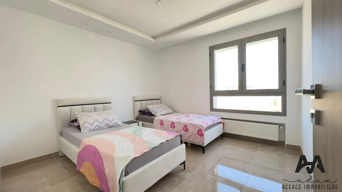 Appartement s+2 meublé avec parking à AFH² Mrezga.