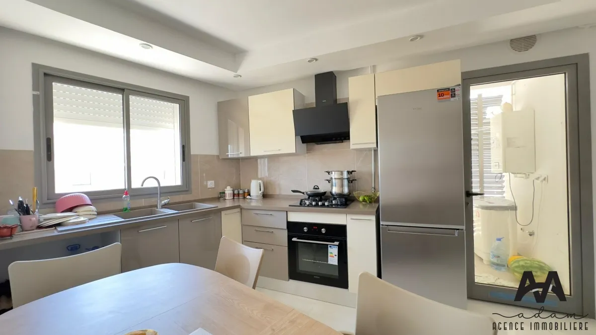 Appartement s+2 meublé avec parking à AFH² Mrezga.