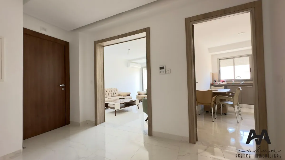 Appartement s+2 meublé avec parking à AFH² Mrezga.