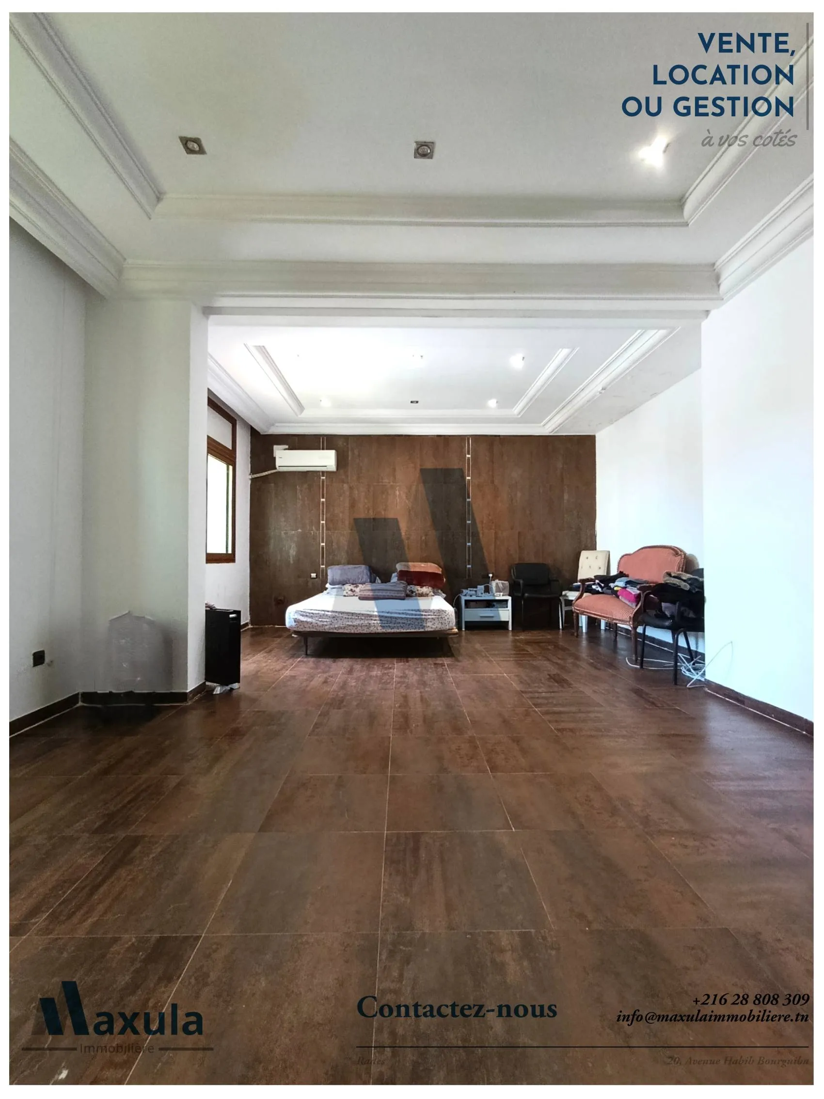 À VENDRE SPACIEUX DUPLEX S+4 À RADES MELIANE 2