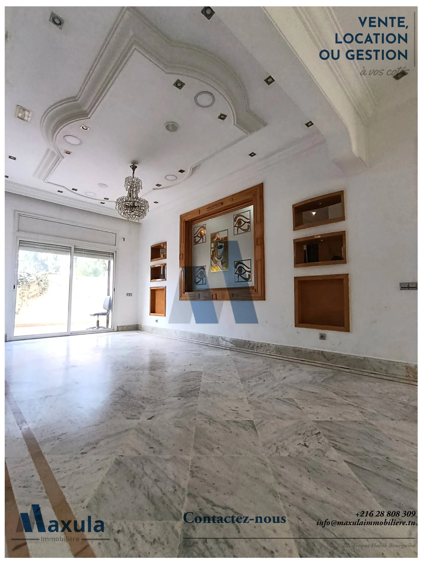 À VENDRE SPACIEUX DUPLEX S+4 À RADES MELIANE 2