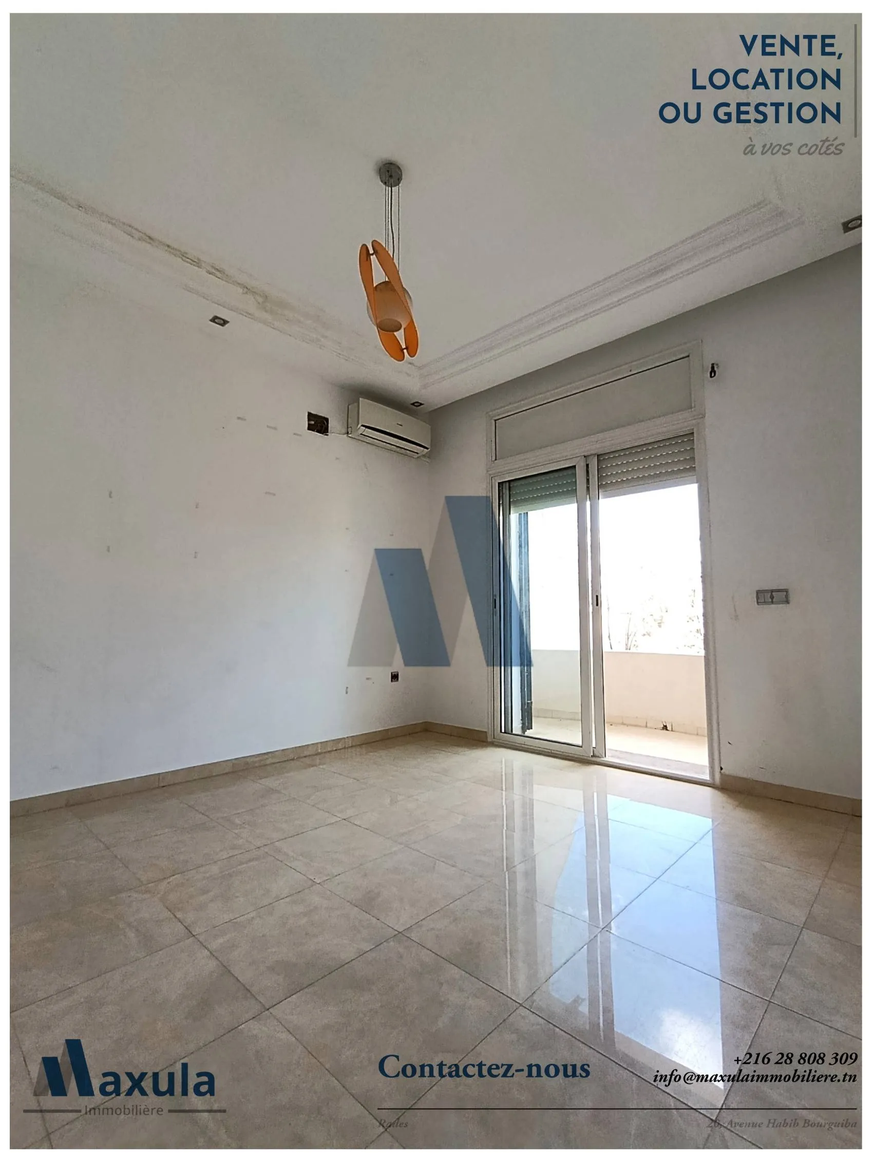 À VENDRE SPACIEUX DUPLEX S+4 À RADES MELIANE 2