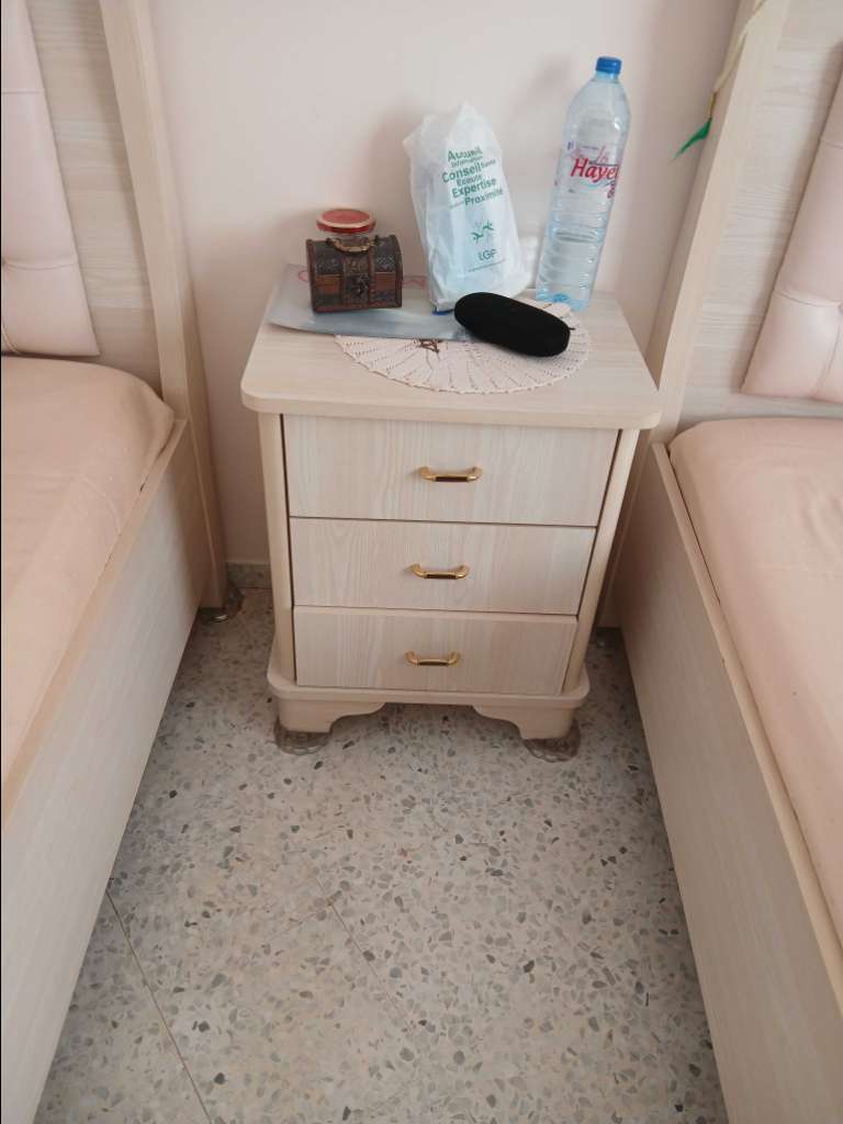 Chambre à couché avec 2 lit 