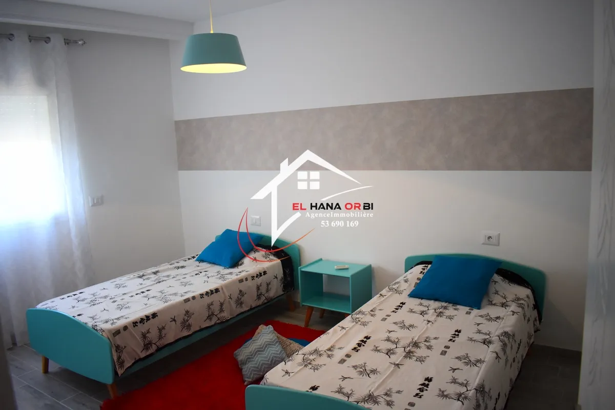 a louer appartement s+2 vue sur mer au zone touristique hôpital taher sfar mahdia 