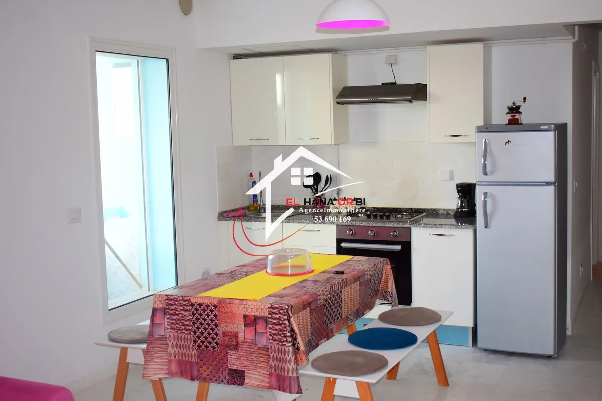 a louer appartement s+2 vue sur mer au zone touristique hôpital taher sfar mahdia 