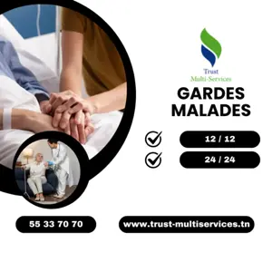 GARDER UNE PERSONNE AGEE A DOMICILE A soukra