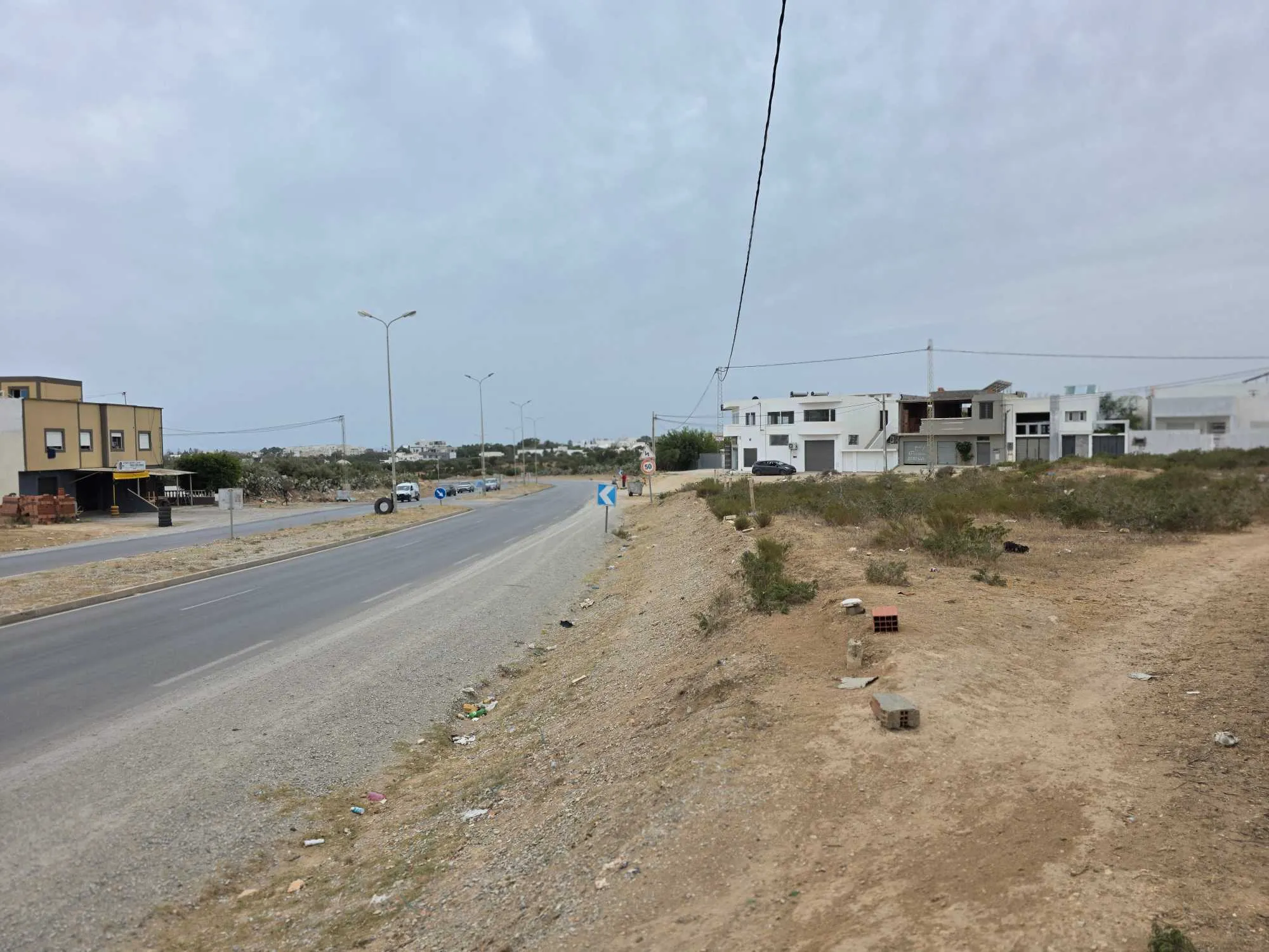 🏡 À VENDRE – Terrain exceptionnel avec vue mer à Nabeul Mrazgha 🌊
