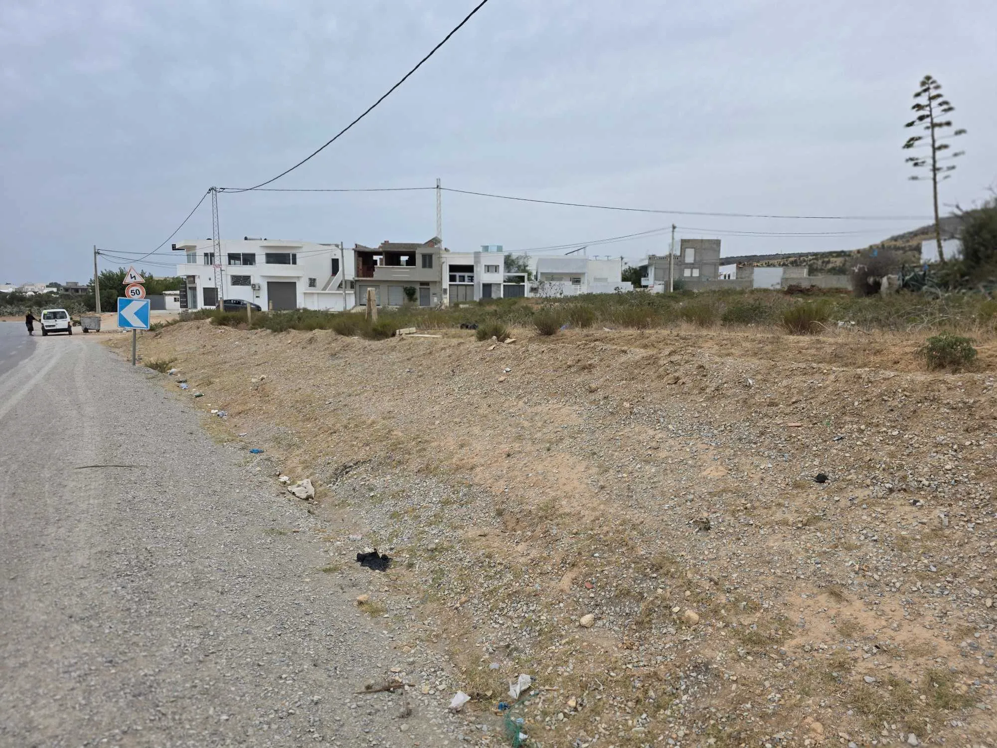 🏡 À VENDRE – Terrain exceptionnel avec vue mer à Nabeul Mrazgha 🌊