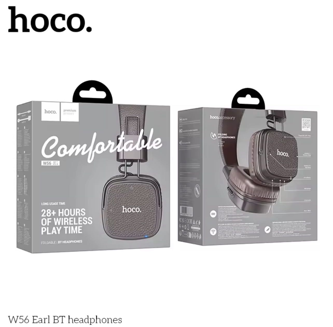Hoco W56 Casque Bluetooth 28 Heures V5.4 Son Immersif & Confort Absolu Prix Tunis  