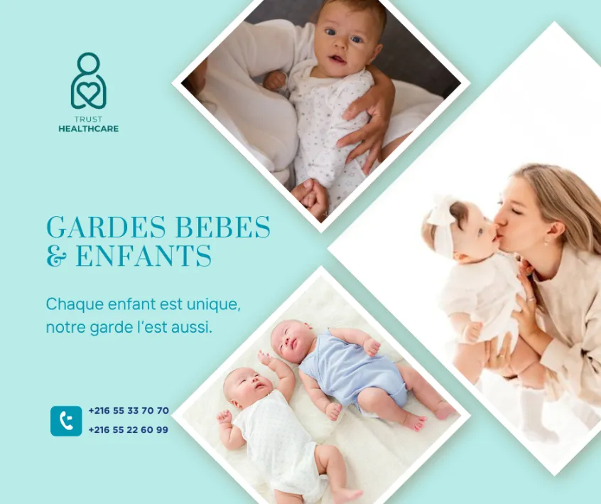 DES GARDES BEBES PAR MOIS A NOUVELLE ARIANA 