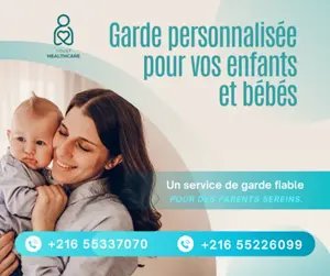DES GARDES BEBES PAR MOIS A JARDINS EL MENZEH 1