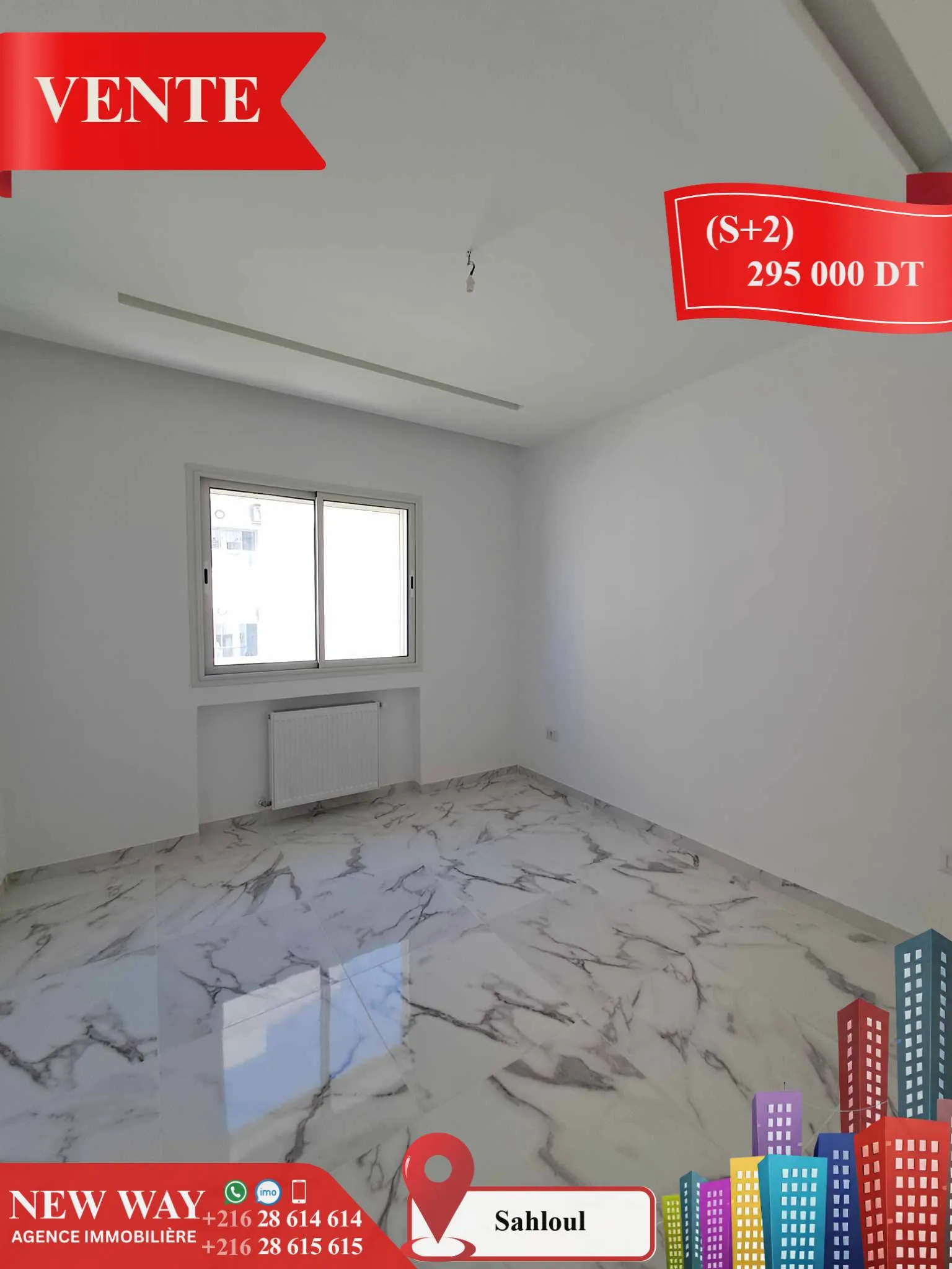 Appartement (S+2) à Sahloul 4