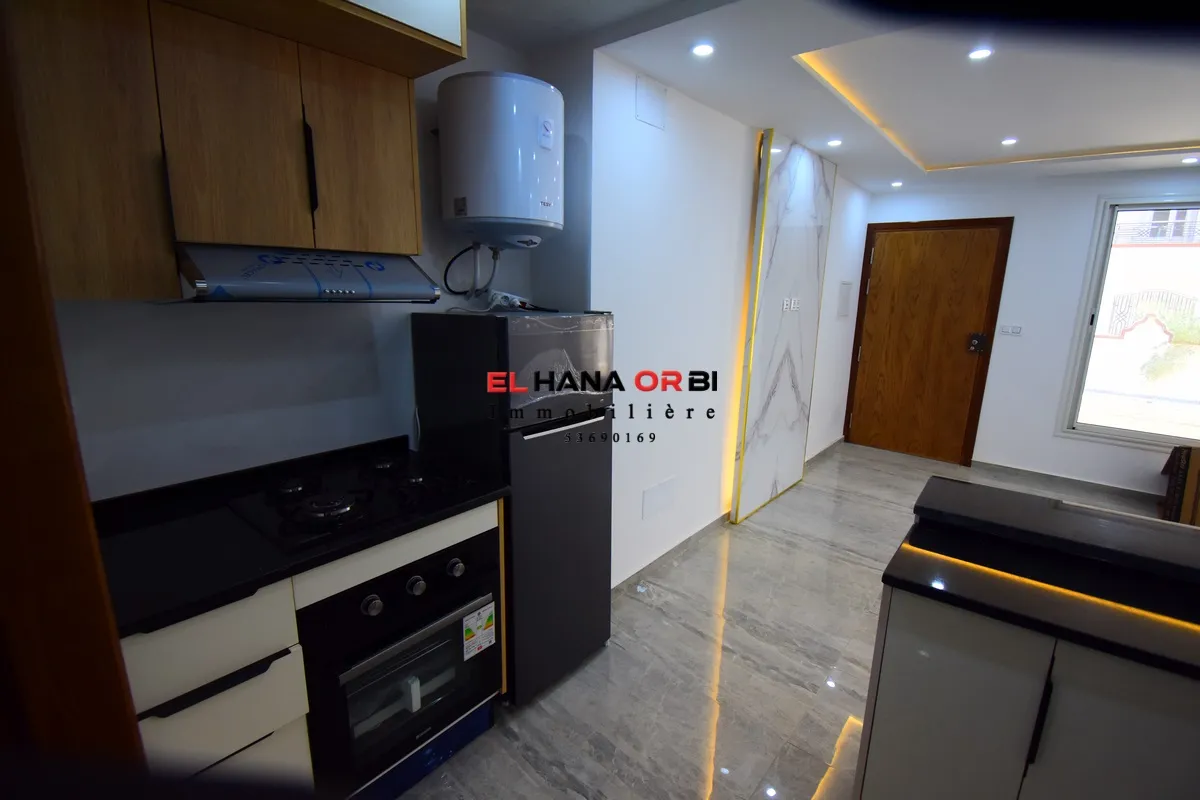 studio neuf jamais habité pour toute l’année à hiboune mahdia