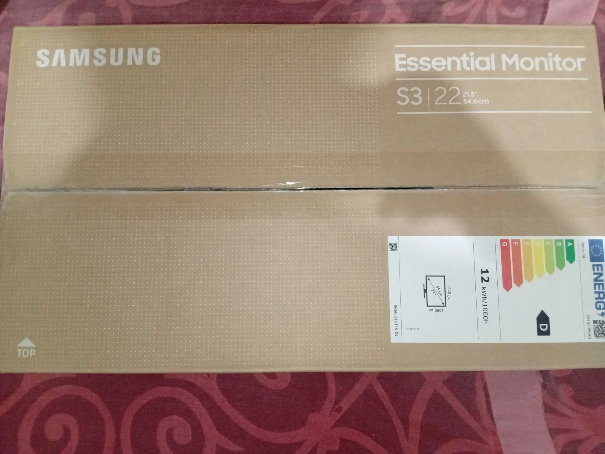 ECRAN SAMSUNG FHD 22 "LS22D300G" NOIR IPS /Flicker free et EyeSaver | HDMI /VGA acheté depuis 5 mois etat neuf