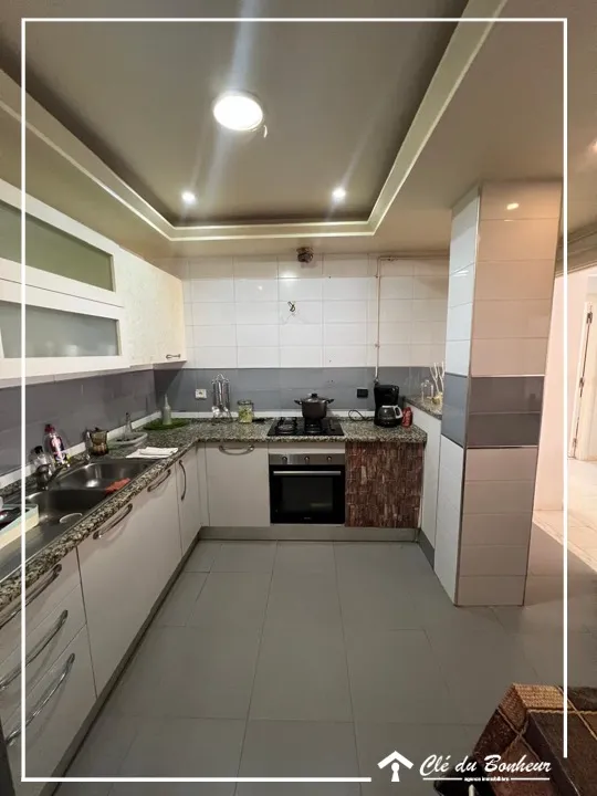 Appartement S+2 au RDC à Ain Zaghouen Nord 