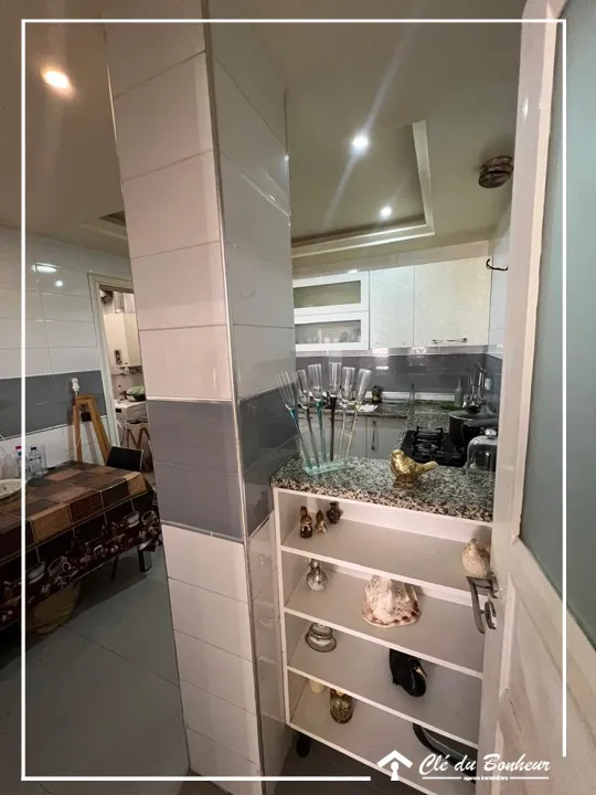 Appartement S+2 au RDC à Ain Zaghouen Nord 