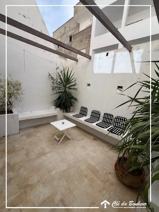 Appartement S+2 au RDC à Ain Zaghouen Nord 