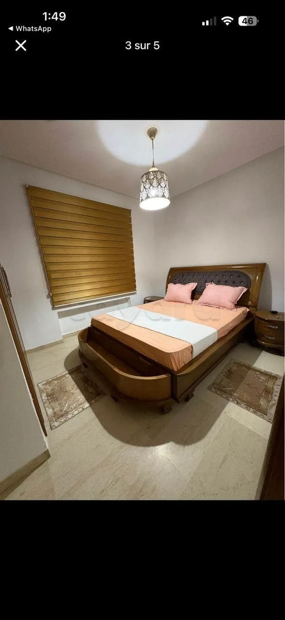 un appartement haut standing s+1 richement meublé au 1er étage a louer a jardin d'el manzah 1.