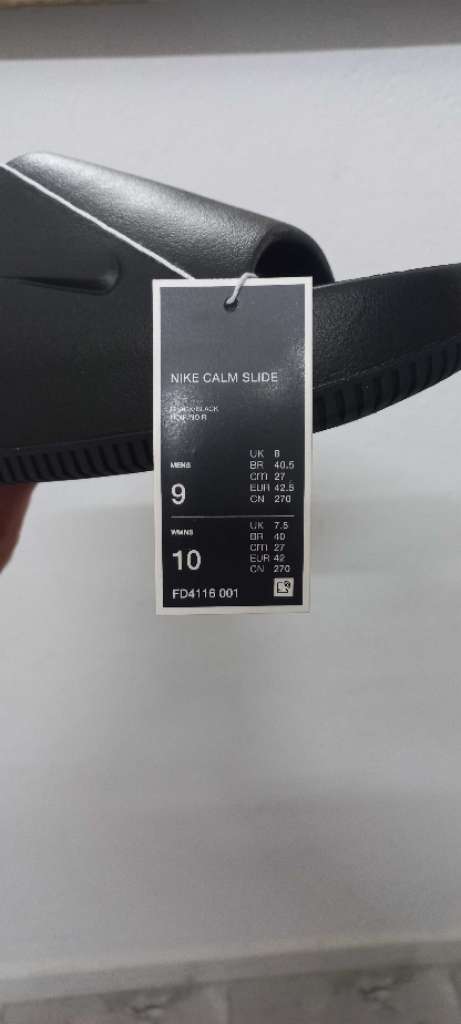 Claquette nike noire calm