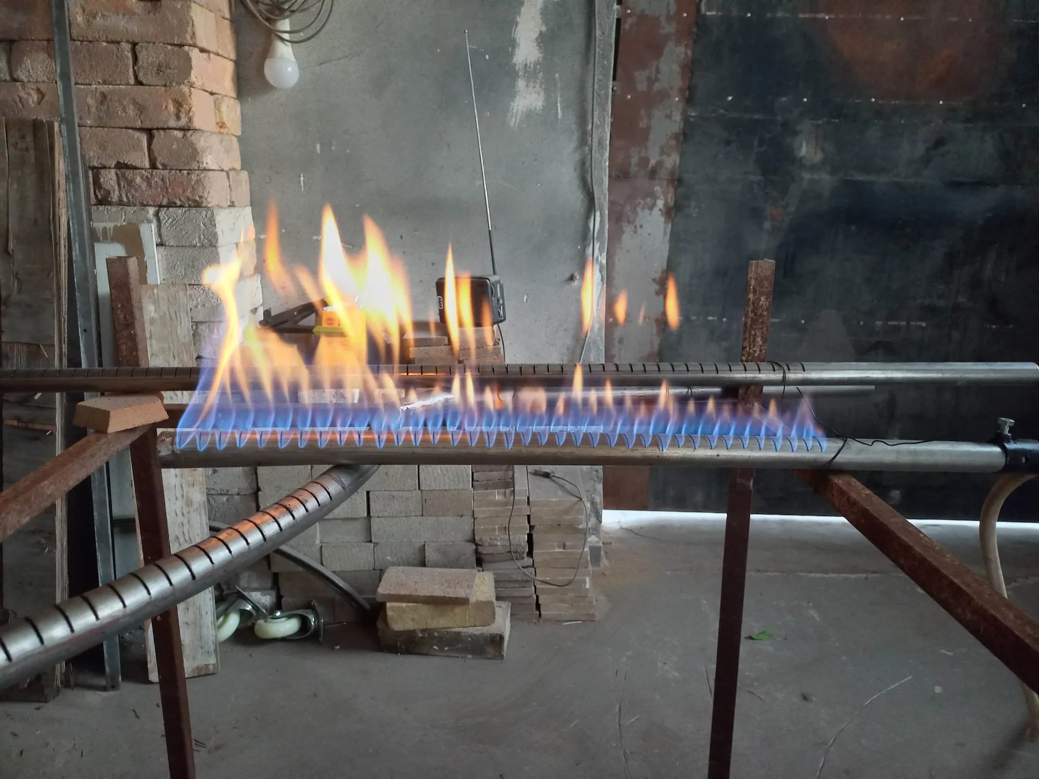 Fabrication de btous genres de rampes a gaz en inox