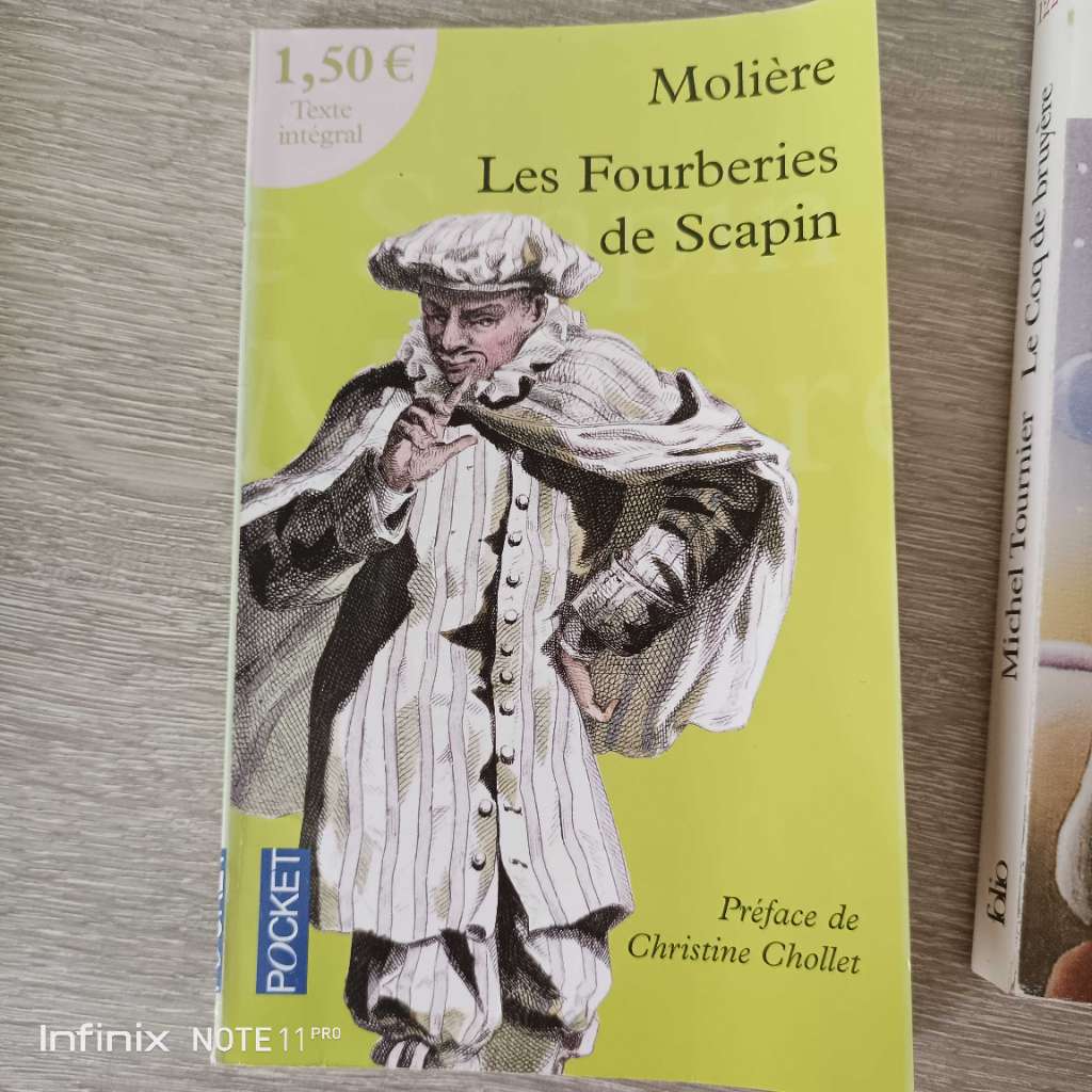 Lot de 8 livres romans et littérature française – Victor Hugo, Molière, Ken Follett et autres