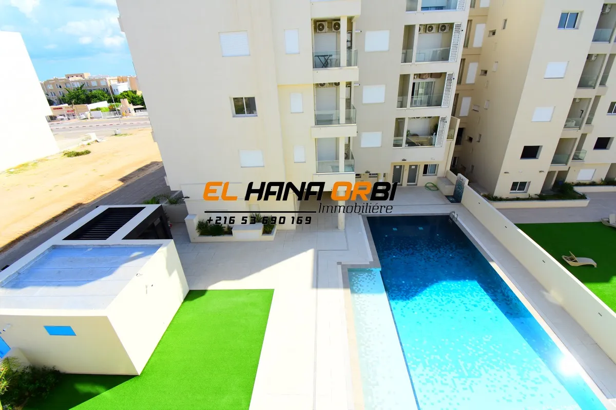 À louer : appartement S+2 avec place de parking