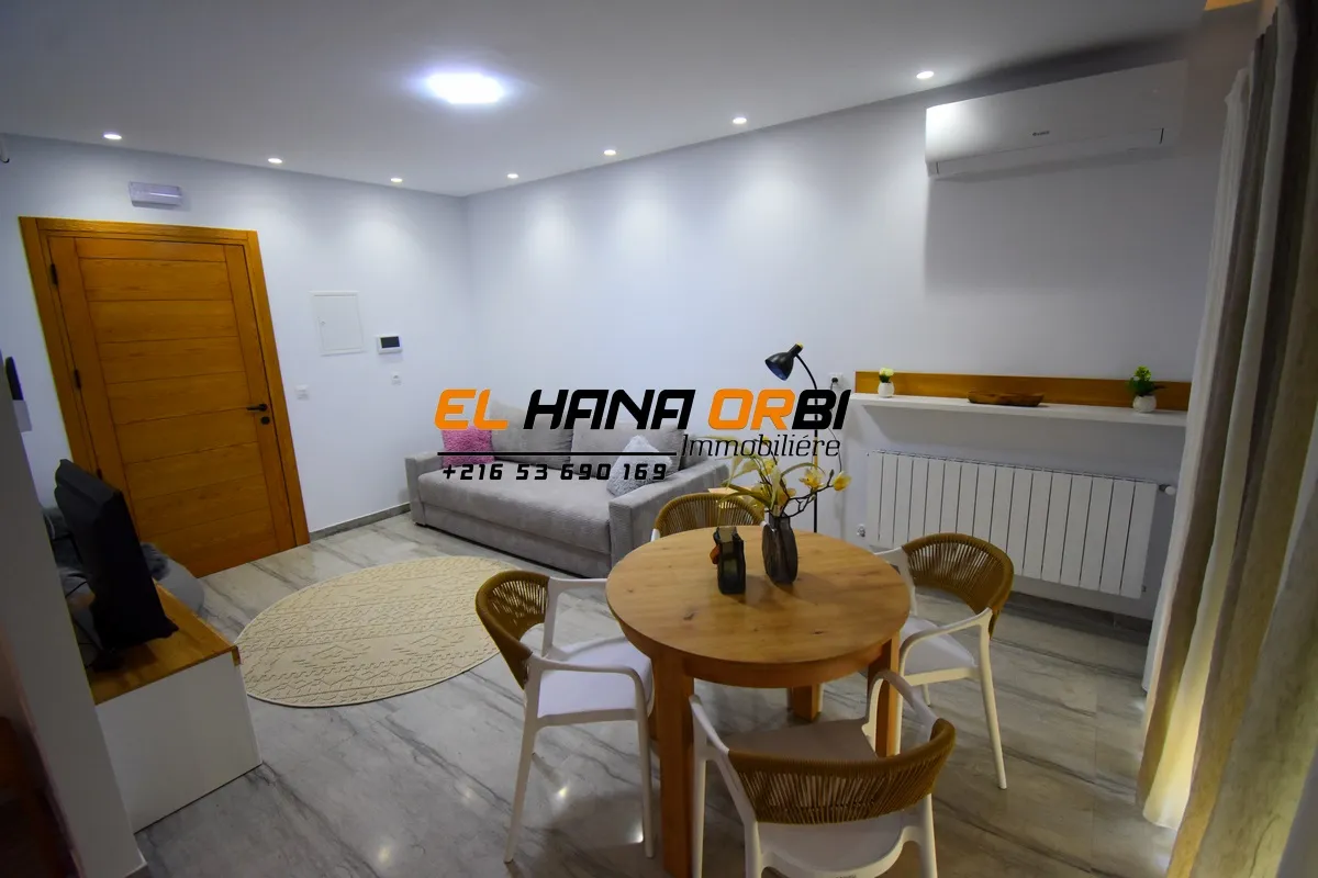 À louer : appartement S+2 avec place de parking