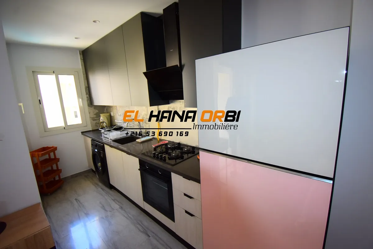 À louer : appartement S+2 avec place de parking
