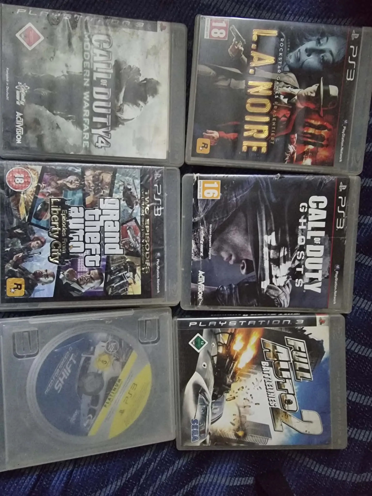 Jeux PSP PS-VITA PS3 PS4