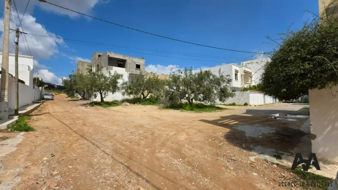 Terrain de 335 m² à vendre à Hammamet Nord