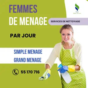 UNE FEMME DE MENAGE PAR JOUR A LAFAYETTE 