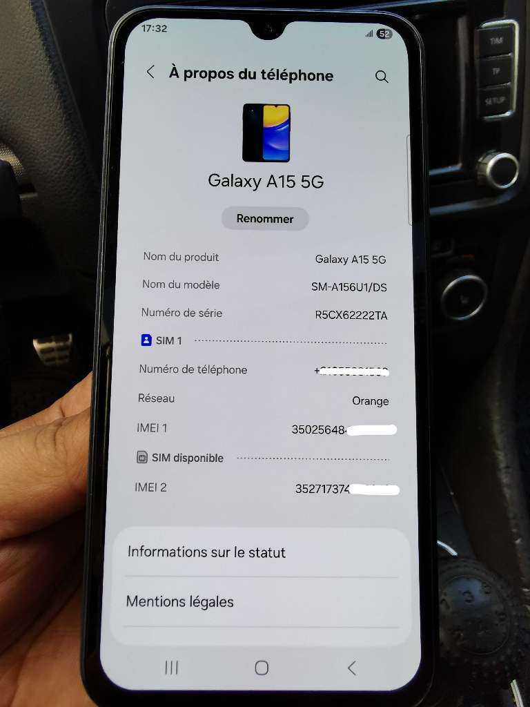 Samsung A15 5G / Ătat Neuf
