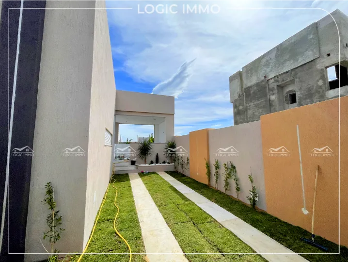A vendre une Villa plain-pied s+3 en cours de finition située à basatine hammamet