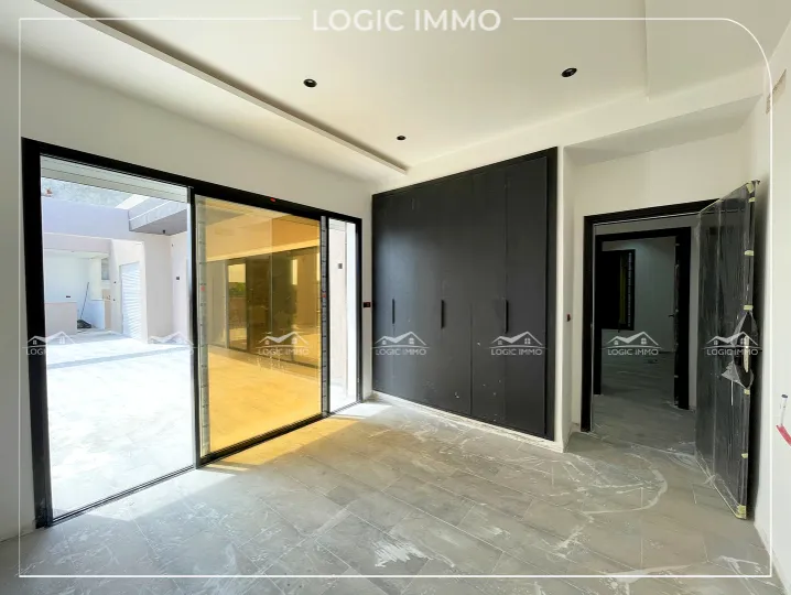 A vendre une Villa plain-pied s+3 en cours de finition située à basatine hammamet