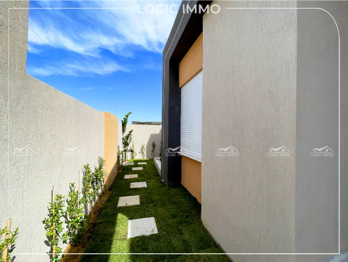 A vendre une Villa plain-pied s+3 en cours de finition située à basatine hammamet