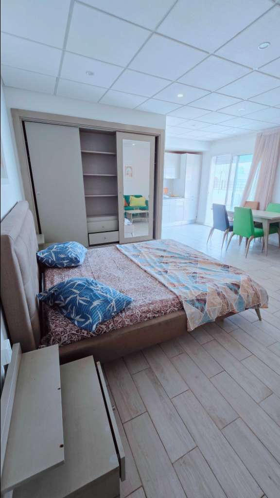 S+0 pour week-end et vacances centre ville d'hammamet 1 minutes de la plage 