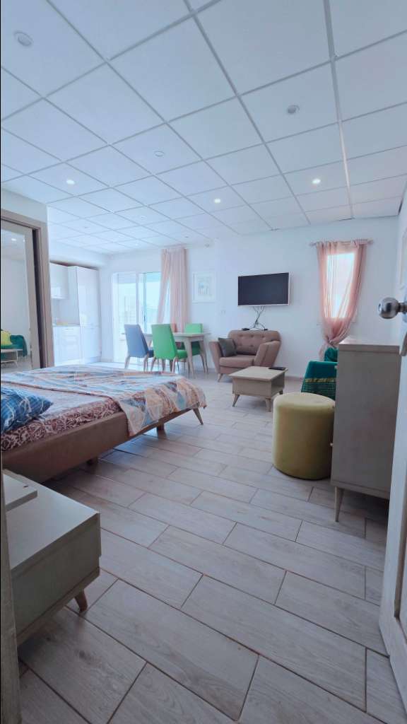 S+0 pour week-end et vacances centre ville d'hammamet 1 minutes de la plage 