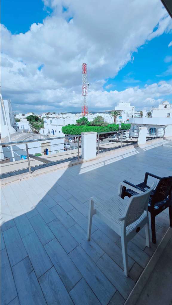 S+0 pour week-end et vacances centre ville d'hammamet 1 minutes de la plage 