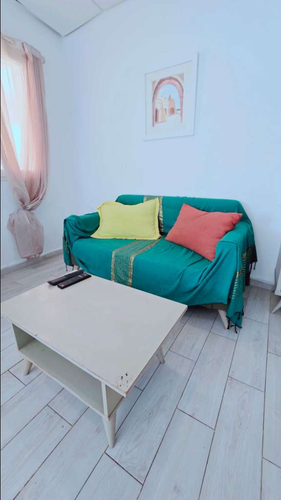 S+0 pour week-end et vacances centre ville d'hammamet 1 minutes de la plage 