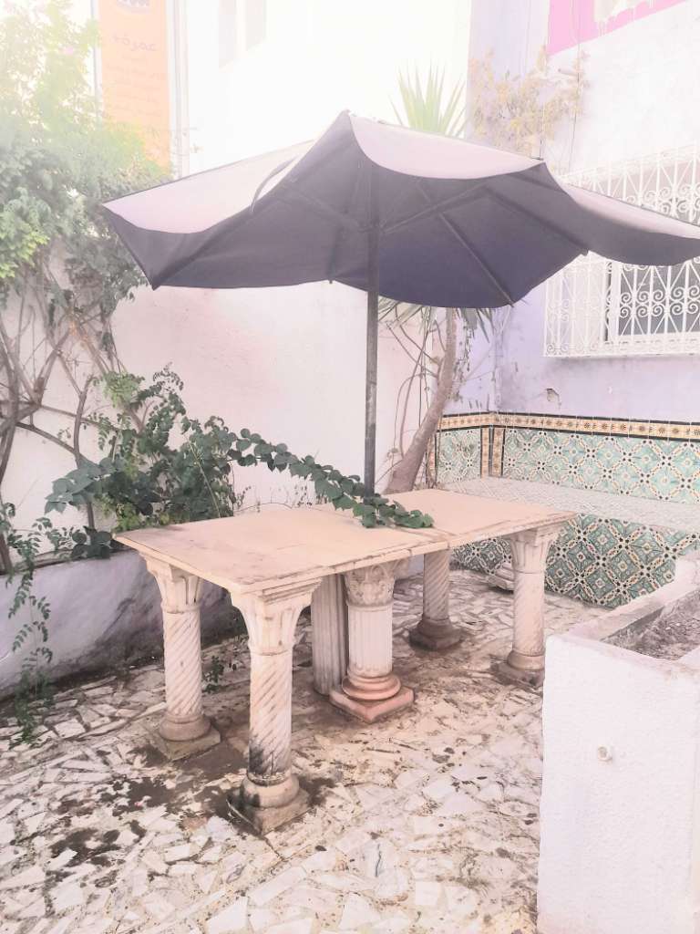 Tawla r5am + parasole maison