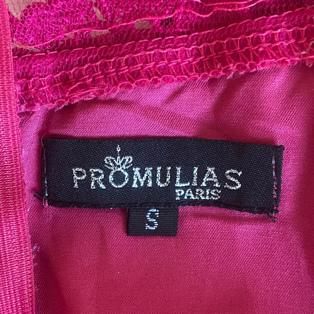 Robe Rose longue Promulias Paris (S/36)
