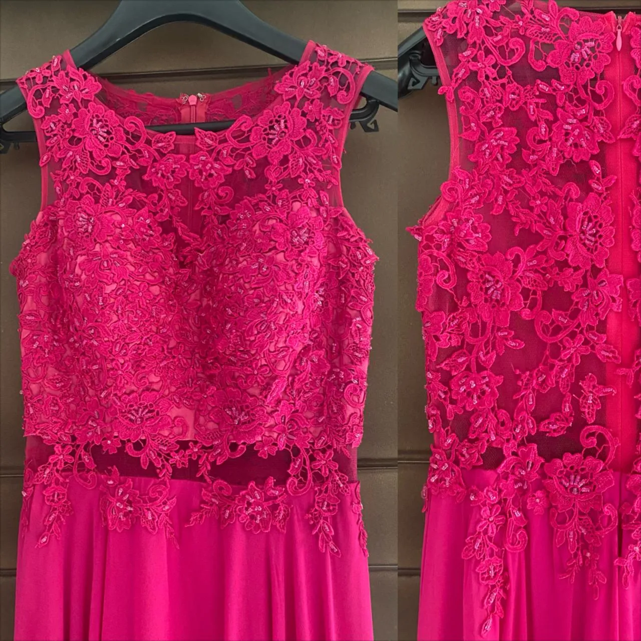 Robe Rose longue Promulias Paris (S/36)