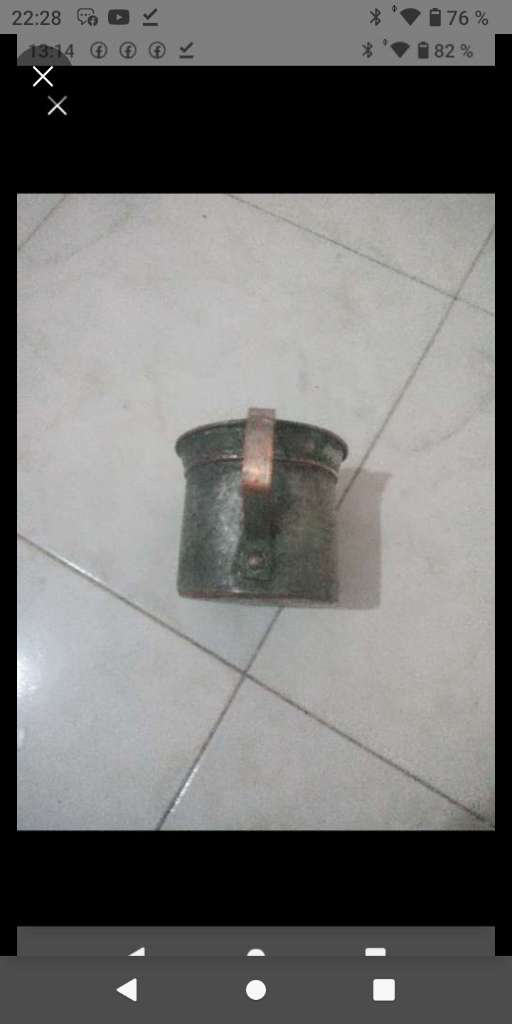 إناء نحاس أصلي قديم 