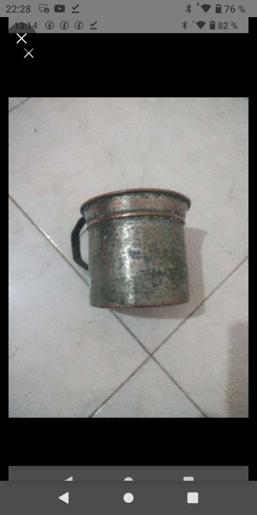 إناء نحاس أصلي قديم 