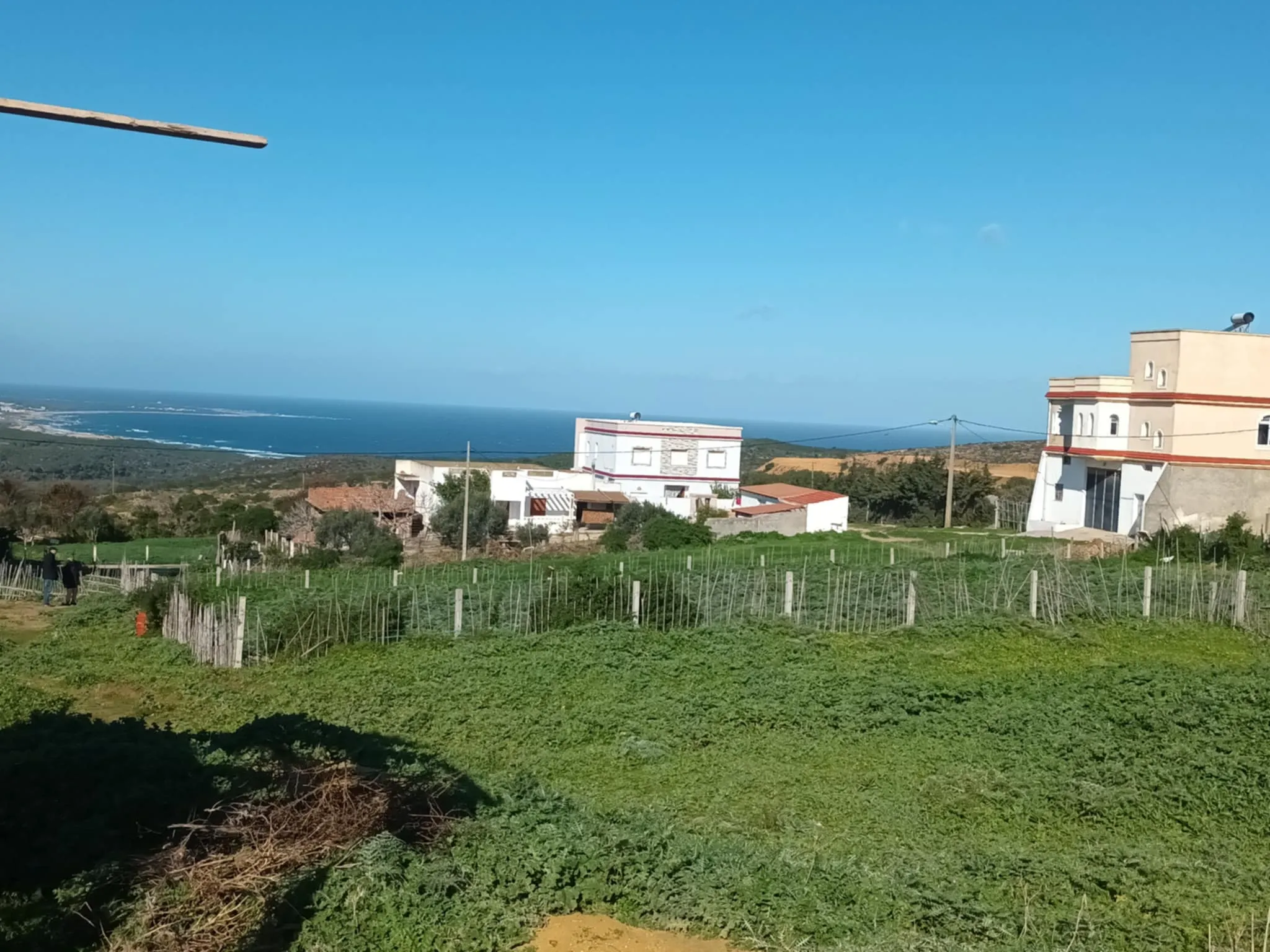 Terrain vue sur mer à Nadhour Bizerte