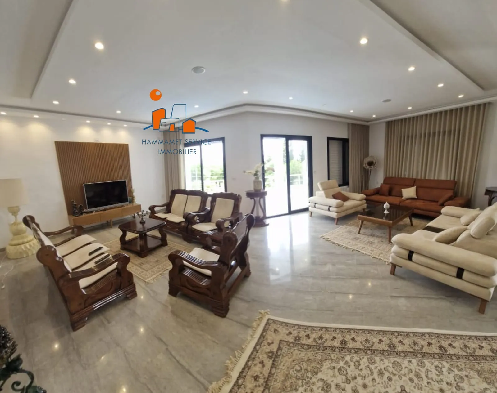 LOCATION à L'ANNÉE – VILLA AVEC PISCINE À HAMMAMET 🏊♂️