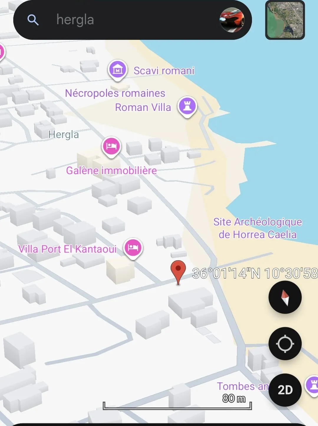 Terrain Constructible En Vente | Corniche Hergla