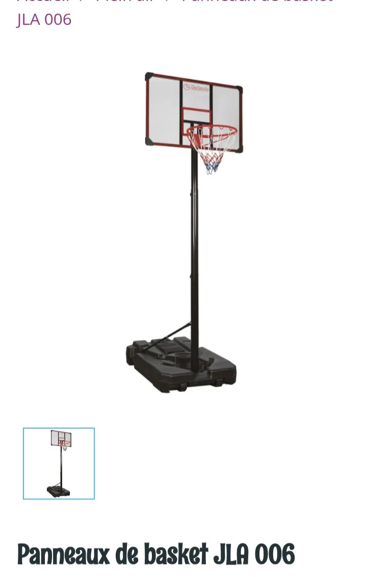 Paneau basketball comme neuf